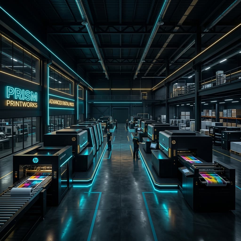 Modern Printing Factory